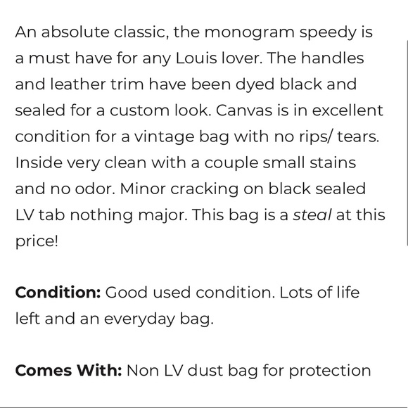 Authentic Vintage Louis Vuitton Speedy 30 - Picture 15 of 16